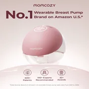 Momcozy Mobile Flow portable hands-free breast pump with app control for travel and commuting