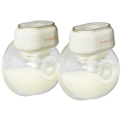 Phanpy E-Joy S2 double electric wearable breast pump set for efficient pumping