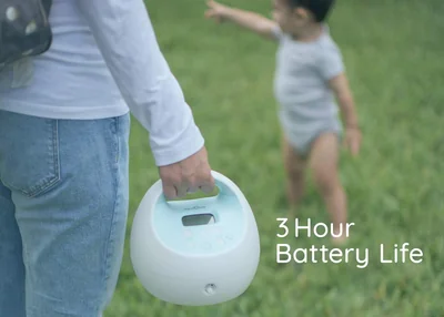 Spectra S1 Plus with 3-hour rechargeable battery for portable pumping anywhere